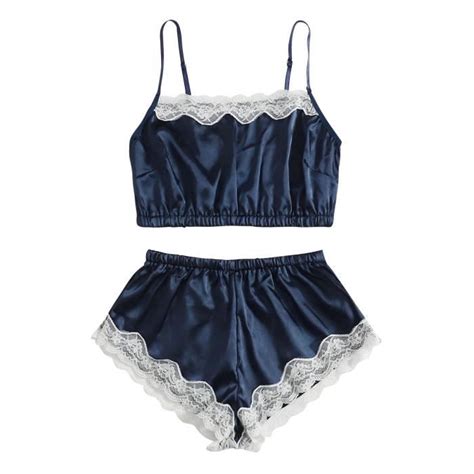 Ensemble Brassiere Et Shorty Nouvelle Lingerie Sexy En Dentelle En Soie