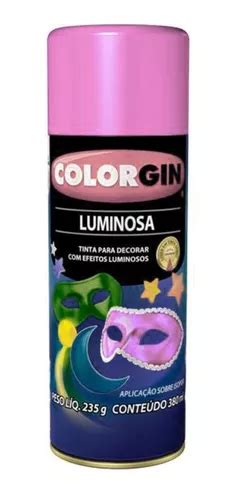 Tinta Spray Colorgin Luminosa Azul 757 Zz MercadoLivre