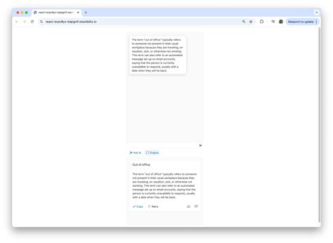 Building a Chat Interface with KendoReact and AI—Part 3