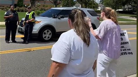 Mica Miller Protesters Sprayed With Sprinklers At Solid Rock Myrtle