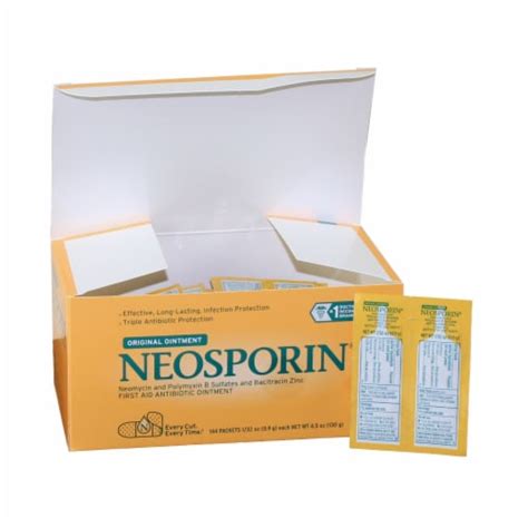 Neosporin First Aid Antibiotic Ointment Original Formula 144 Ct