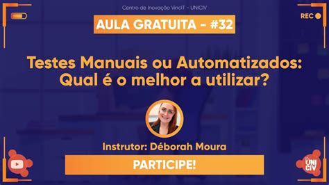 Testes Manuais Ou Automatizados Qual O Melhor A Utilizar Youtube