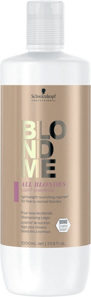 Schwarzkopf BlondME All Blondes Shampooing Léger BellAffair fr