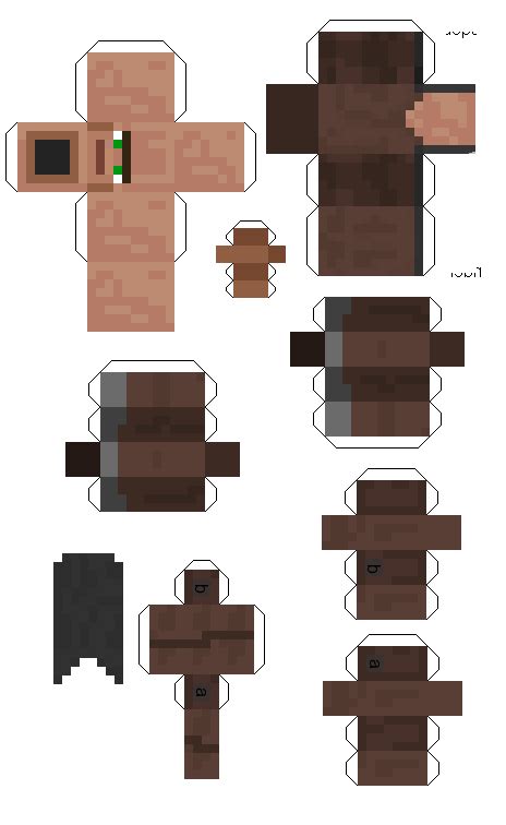 Characters - Minecraft cutouts