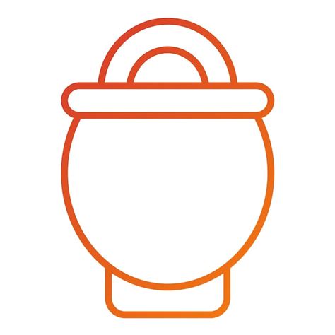 premium vector vector design crucible  cover icon style