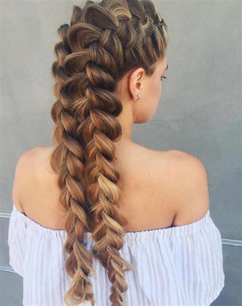 50 Trendy Double Braid Hairstyle Ideas To Keep You Cool Molitsy Blog