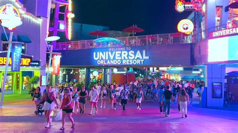 Universal CityWalk Orlando At Night 2023 Walking Tour YouTube