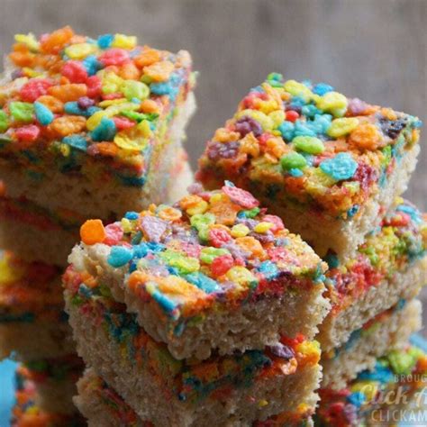 Easy Fruity Pebbles Rice Krispie Treats Click Americana