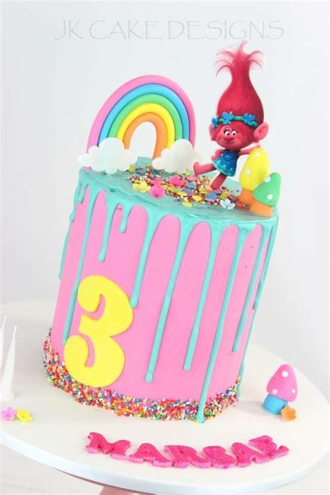 Trolls Cake Trolls Birthday Cake Trolls Birthday Party Cake Trolls Cake