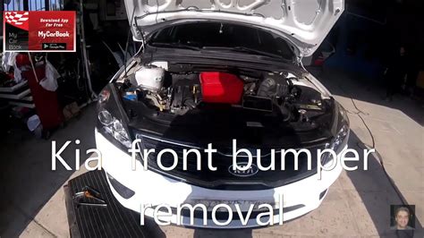 Kia Ceed 2006 2012 Front Bumper Removal YouTube