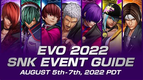 SNK Releases Evo 2022 Guide For KOF XV DashFight