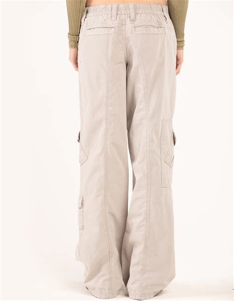 BDG Urban Outfitters Womens Winter Y2K Cargo Pants LIGHT GRAY Tillys