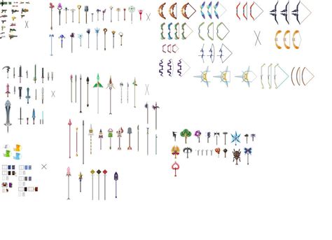 All Disgaea Weapons By Soulcrystal On Deviantart