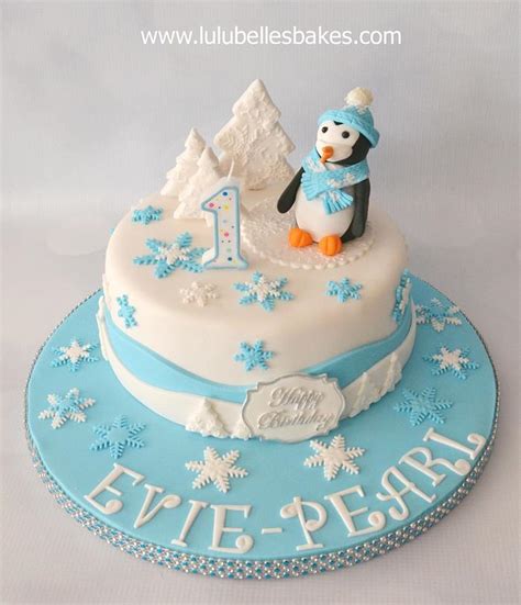 Winter Wonderland Decorated Cake By Lulubelle S Bakes Cakesdecor