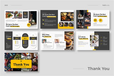 Foodern Food And Beverage Powerpoint Template Nulivo Market