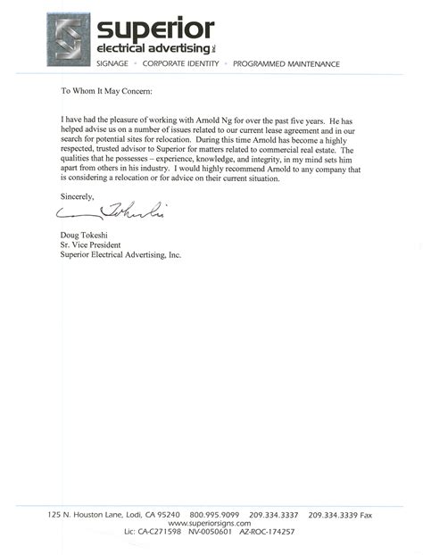superior-electrical-advertising-testimonial-letter-apex-commercial-real