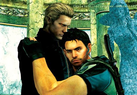 Resient Evil Wesker And Chris By Captain Albertwesker On Deviantart