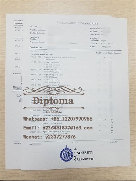 Fake University Of Greenwich Transcripts For Sale Buy Fake Diploma