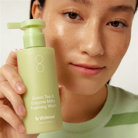 By Wishtrend Green Tea And Enzyme Milky Foaming Wash Hellopeony