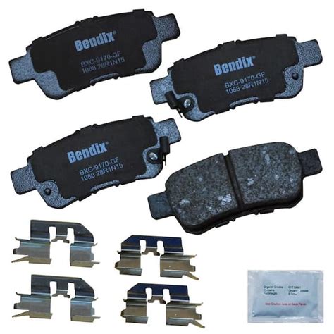 Bendix Premium Copper Free Disc Brake Pad Set Cfc The Home Depot