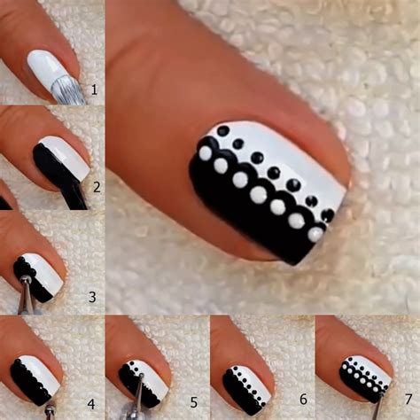 5 Easy Nail Art Designs For Beginners At Home Stylish Belles Nail Art