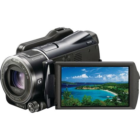 Sony HDR XR550V 240GB HD Handycam Camcorder HDR XR550V B H Photo