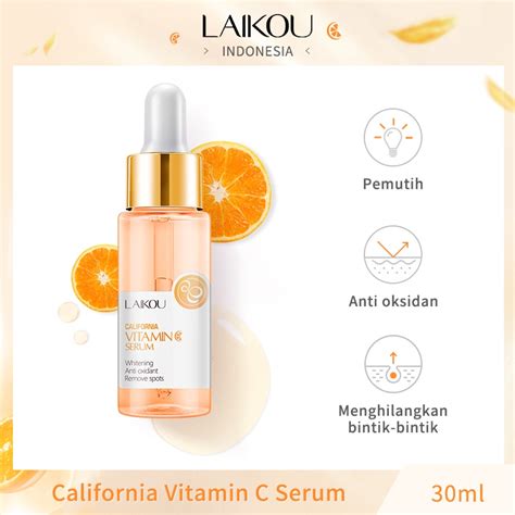 Laikou Vitamin C Whitening Face Serum Removes Anti Oxidant Spots Ml