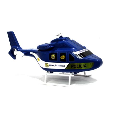Helicóptero Da Polícia De Brinquedo - Helicóptero De Brinquedo Operações Especiais Policia Militar Infantil ...