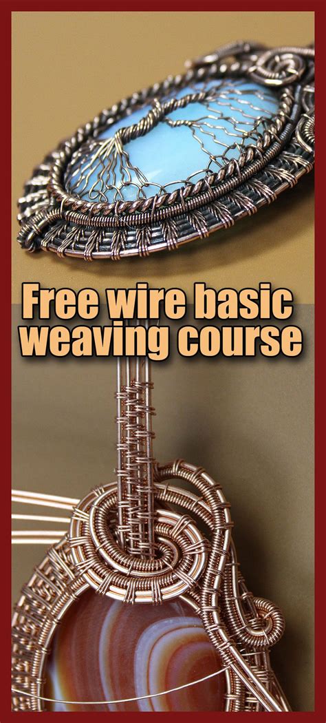 Wire Weaving Tutorials Free Wire Basic Weaving Course Valeriy Vorobev