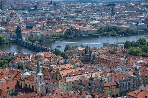Prague from St. Vitus Cathedral Tower « TravelJapanBlog.com