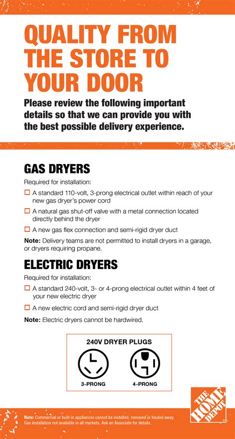 Appliance Delivery Installation At The Home Depot