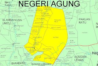 Business Map: Propinsi Lampung, Kabupaten Way Kanan