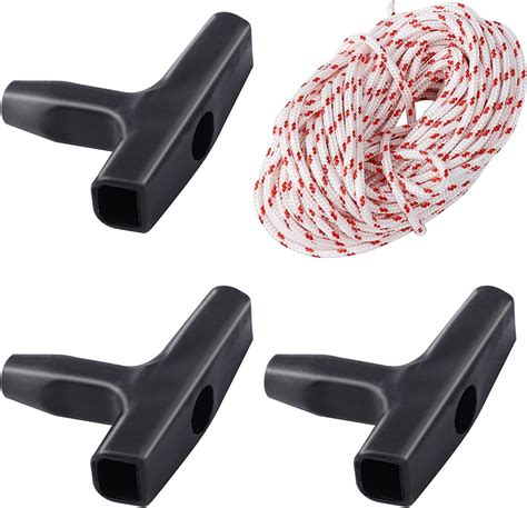 Corde de Démarreur à Rappel 10 Mètres 3 0 mm Corde de Traction Avec 3