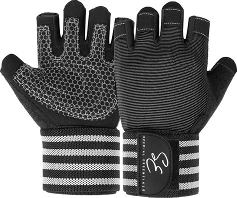 Special Essentials Workout Gym Gloves For Men And Women Fingerless Exercise Gloves With Non