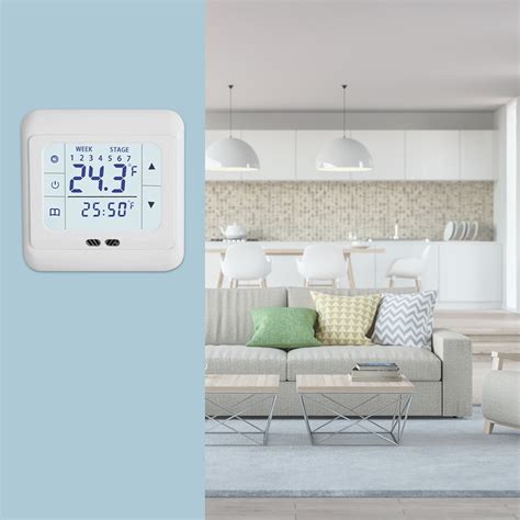 Vivisto Digital Thermostat Room Thermostat Programmable Wall Thermostat