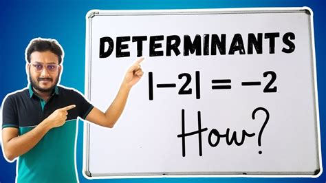 How To Find Determinant Of Matrices Determinants Cbse Ncert Class 12th Mathematics Youtube