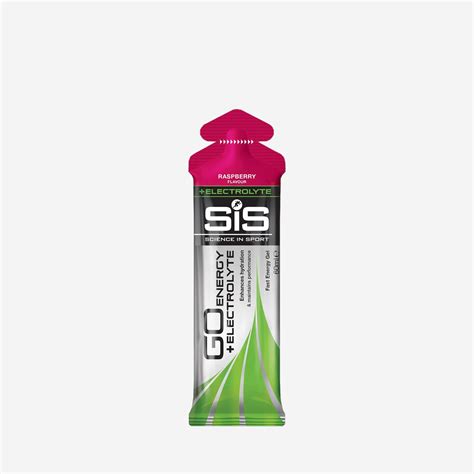 SIS GO Energy Gel 60ml Electrolyte Raspberry energinis gelis su ...