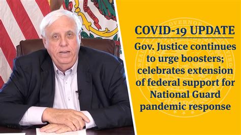 Covid 19 Update Gov Justice Continues To Urge Boosters Celebrates