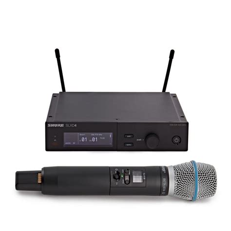 Shure Slxd E B A S Handheld Wireless Microphone System Gear Music