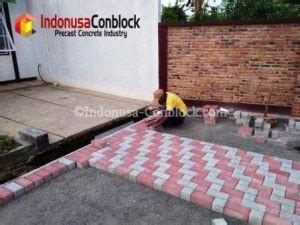 7 Tahap Cara Pasang Paving Block Dengan Mudah