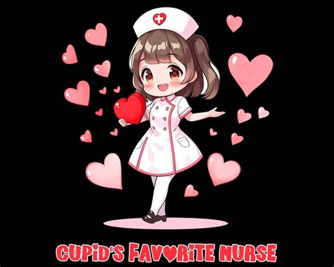 Cupid S Favorite Nurse PNG Valentines Day Nurse PNG One Loved Nurse PNG