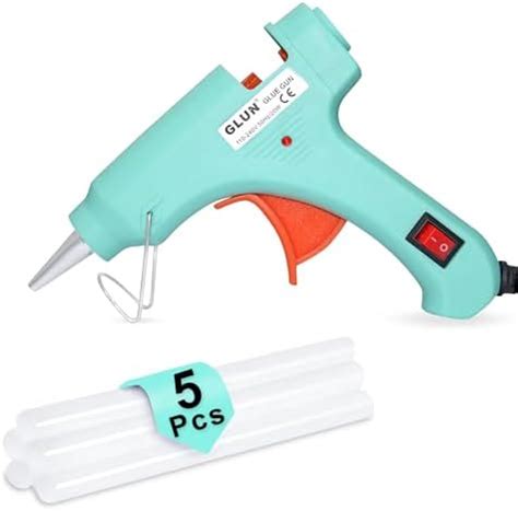 20W 20 WATT 7MM HOT MELT Glue Gun With ON Off Switch And LED Indicator