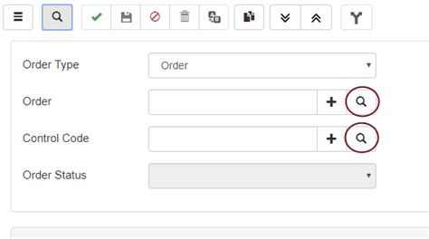 opening  existing order