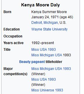 kenya moore net worth 2022