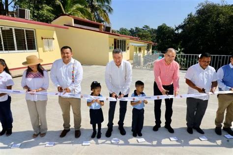 Inaugura Rutilio Escandón espacios educativos en la localidad Nueva