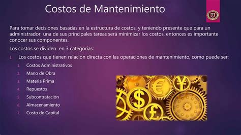 Costos De Mantenimiento PPT