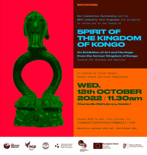 Spirit Of The Kingdom Of Kongo” Exhibition New Communities Partnership
