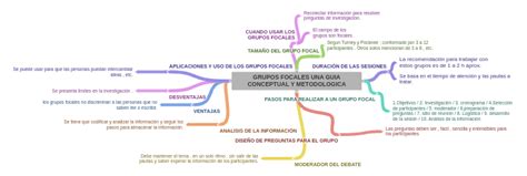 Grupos Focales Una Guia Conceptual Y Metodologica Coggle Diagram