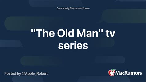 "The Old Man" tv series | MacRumors Forums