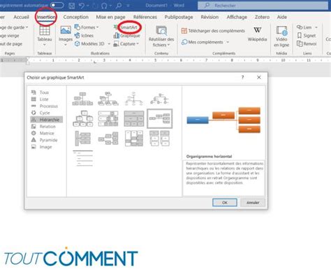 Comment faire un schéma sur Word Guide et astuces